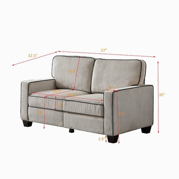 Sofa Loveseat with Storage and 2 seats - Bed Bath & Beyond - 38252483