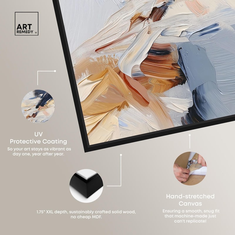 A Symphony in White II Canvas by Art Remedy