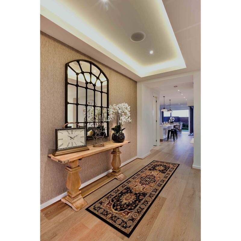 Izmir Collection Beige/Brown Transitional Floral/Botanical Area Rug