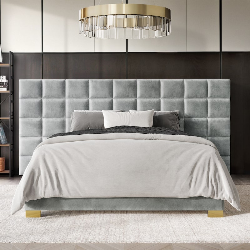 CraftPorch Mid-Century Modern Wall Panel Bed