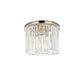 Option polished nickel (royal cut clear crystals)
