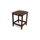preview thumbnail 10 of 17, POLYWOOD South Beach 18 inch Outdoor Side Table Mahogany