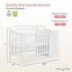 preview thumbnail 3 of 5, Dream On Me Casco 4-in-1 Mini Crib and Changing Table
