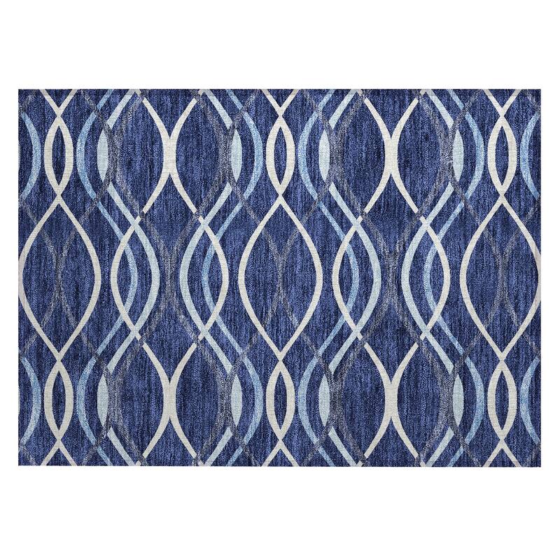 Machine Washable Indoor/ Outdoor Chantille Contempo Deco Rug