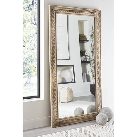 Signature Design by Ashley Belenburg Brown Floor Mirror - 42"W x 2"D x 78"H