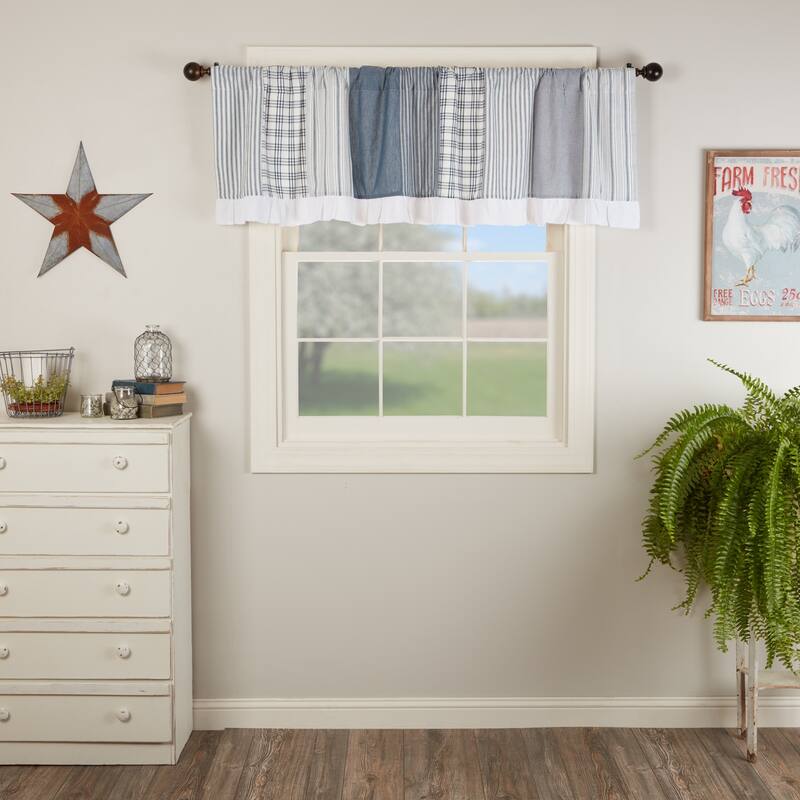 Sawyer Mill Patchwork Valance