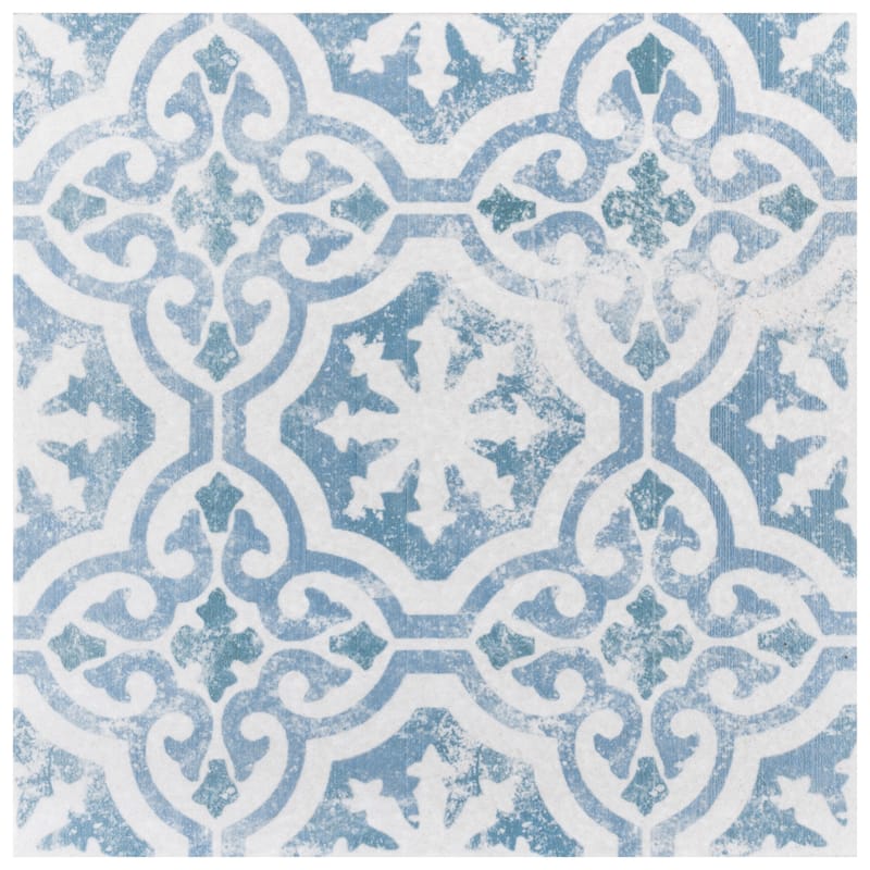 Merola Tile Klinker Alcazar Magnolia 12-3/4" x 12-3/4" Ceramic Floor and Wall Tile