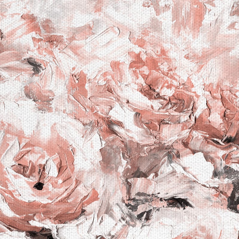 Le Jardin Blush by Belle Maison Canvas Art Print