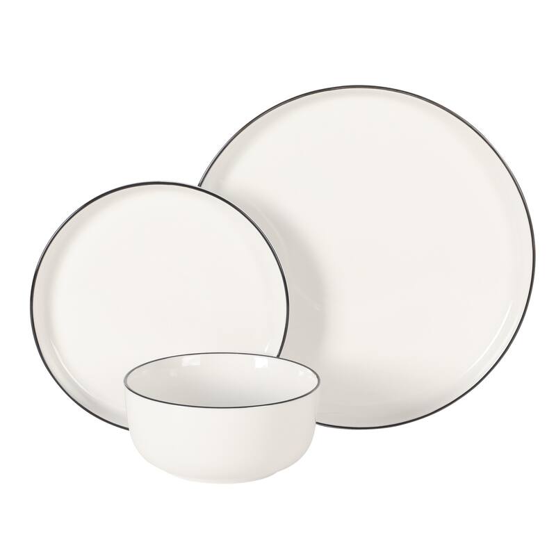 Gibson Home Oslo 12 Piece Dinnerware Set