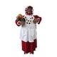preview thumbnail 3 of 14, Fraser Hill Farm 3-Ft. Music and Motion African American Mrs. Claus with Apron - Animated Indoor Holiday Home Decor