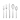 Fortessa Viggo 18/0 Stainless Steel, 20 Piece Flatware Set (Service for 4), Black