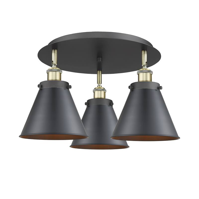 Innovations Lighting Ballston Urban - 3 Light 20" Flush Mount