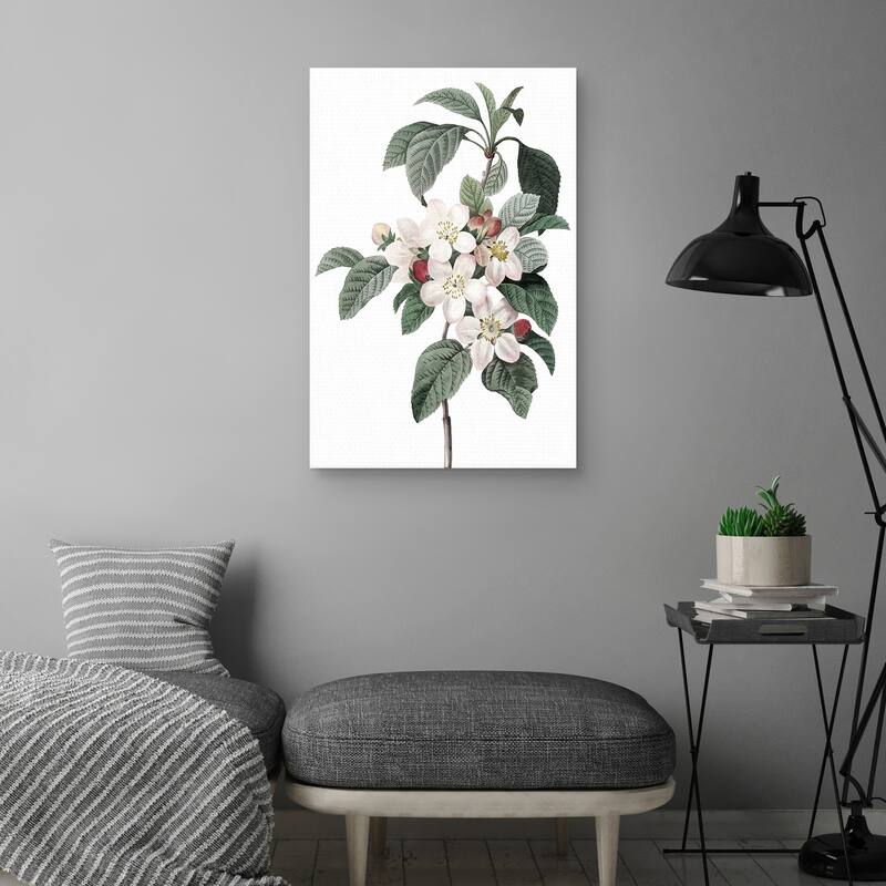 Apple Blossoms Crop Lite by Design Lab Canvas Art Print