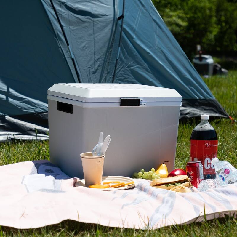 Koolatron Thermoelectric Iceless 12V Cooler/Warmer 29 qt (27 L) w/ DC Cord, Made in North America