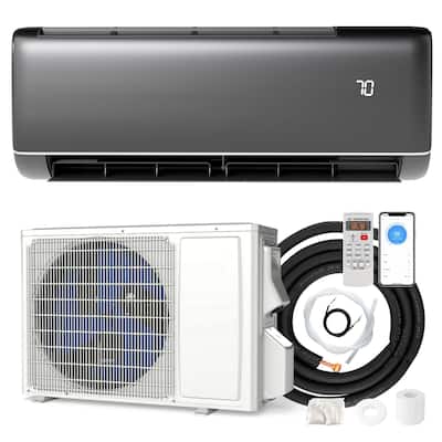 Gymax 12000 BTU Mini Split AC 22 SEER2 Air Conditioner w/ Inverter &