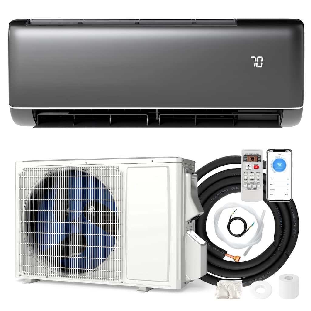 Gymax 12000 BTU Mini Split AC 22 SEER2 Air Conditioner w/ Inverter &