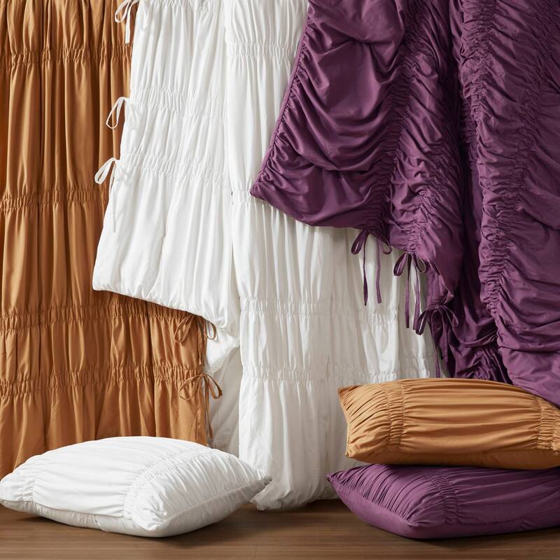 3PCS Queen Minimalist Machine-washable Comforter Set