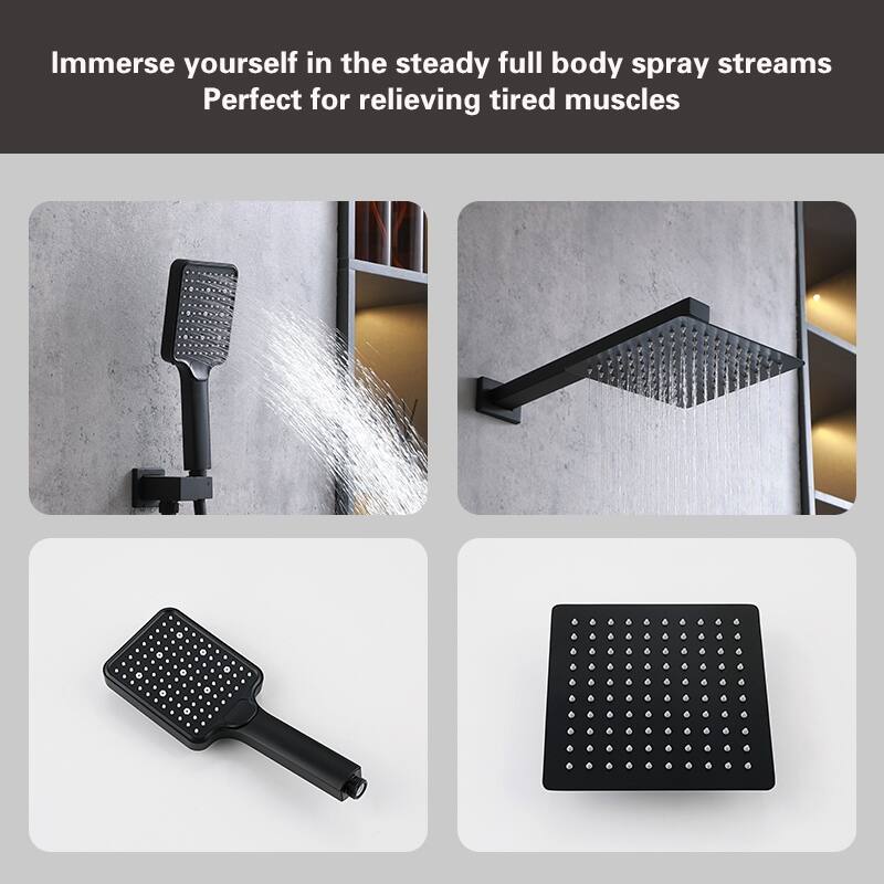 Indigo Home Complete Shower and Tub Faucet with Rough-in Valve