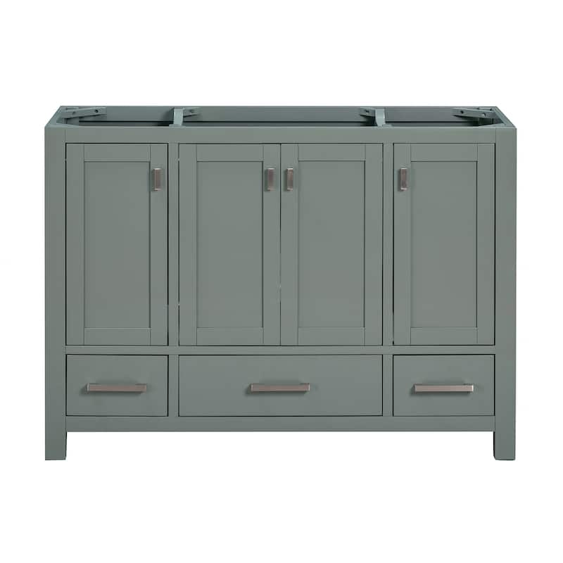 Avanity Modero 48 in. Single Bathroom Vanity Cabinet - 48"W x 21"D x 34"H - Smoke Green
