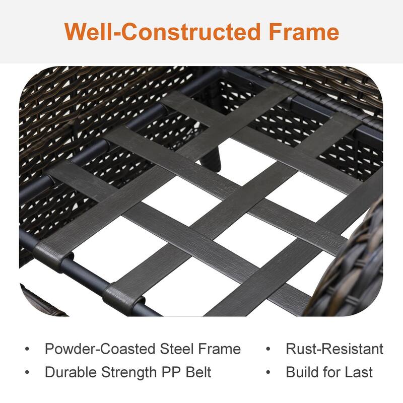 Outdoor Conversation Sets 2 Sectional Sofa Furniture