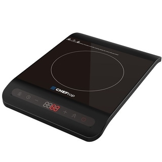 COOKTRON 1800W 230V Portable Double Burner Electric Induction Cooktop w/Griddle