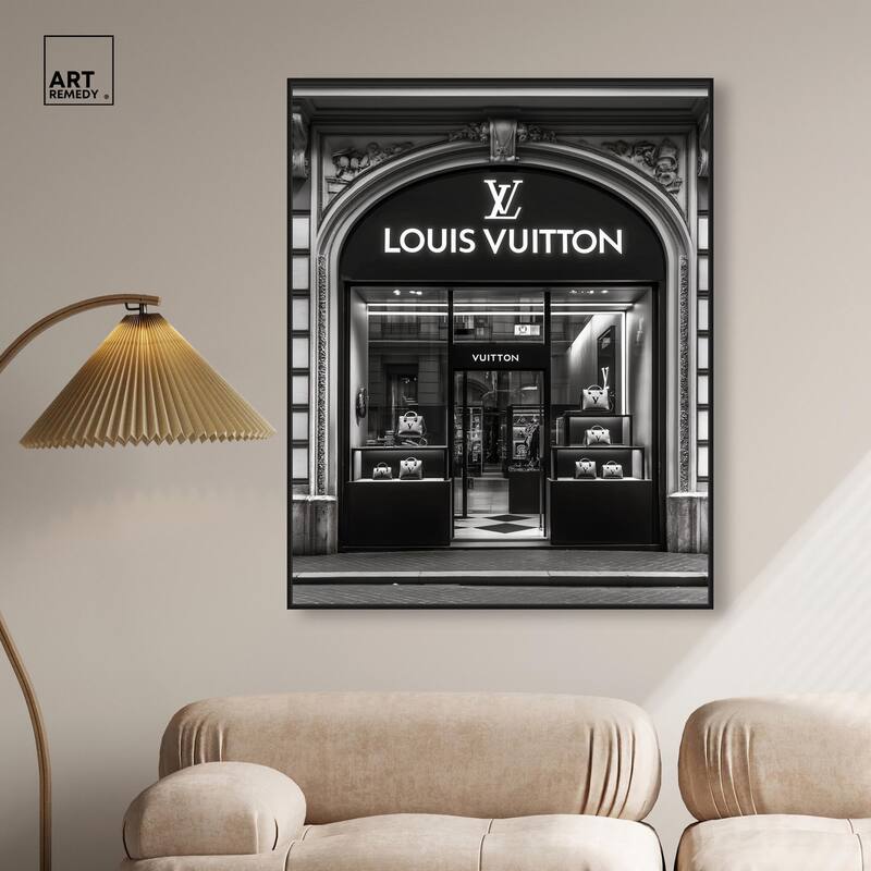 House of Vuitton I Canvas by Art Remedy