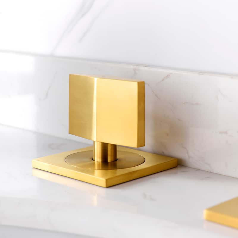 Luxier WSP05-T Widespread Bathroom Faucet with Pop-Up Drain