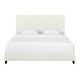 preview thumbnail 20 of 21, Bridgevine Home Tall White Boucle Panel Headboard Upholstered Platform Bed