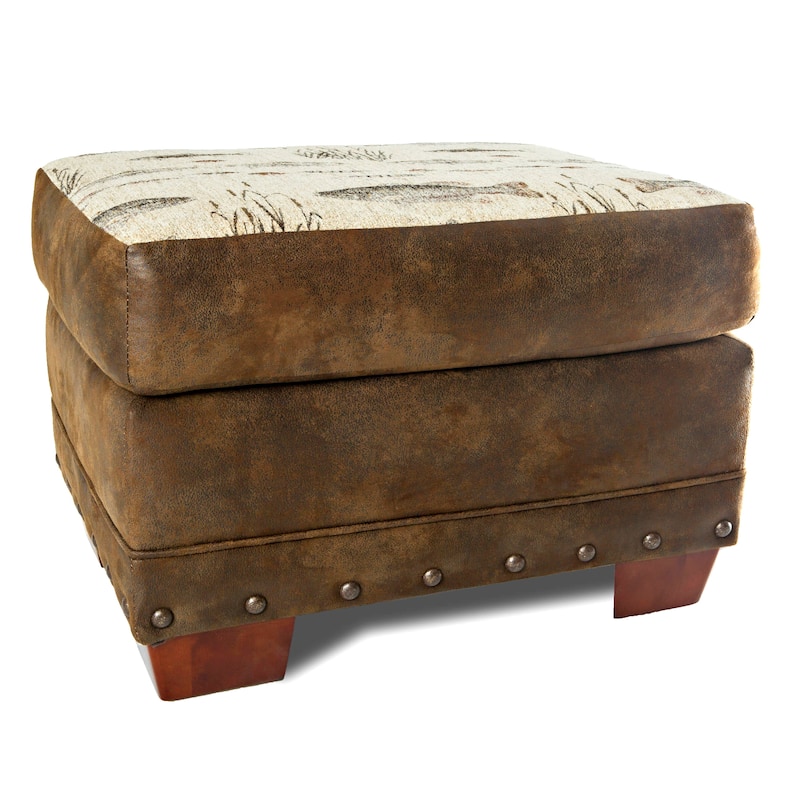 American Furniture Classics Model Angler's Cove Ottoman