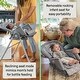 preview thumbnail 5 of 5, Deluxe High Chair - 7-in-1 Convertible Baby Seat, Removable Rocking Infant Seat, Unisex, for Ages 0-36 Months