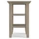 preview thumbnail 46 of 49, WYNDENHALL Normandy 14 inch Wide Solid Wood Transitional Narrow Side Table - 14 Inches wide