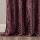 preview thumbnail 40 of 70, SunSmart Mirage Knitted Jacquard Total Blackout Grommet Window Curtain Panel