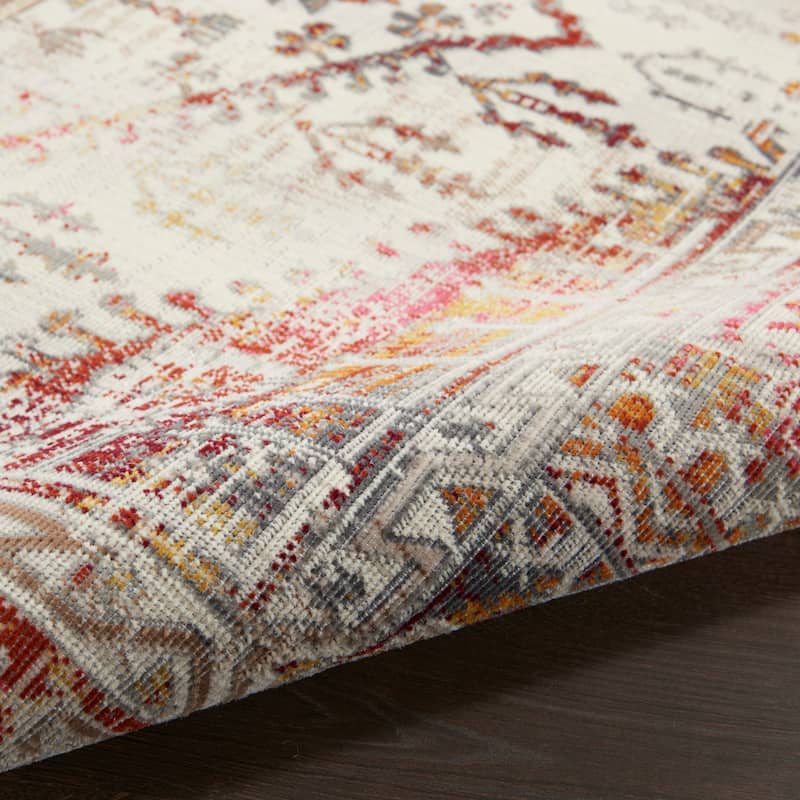 Nourison Prismatic Modern Abstract Watercolor Area Rug