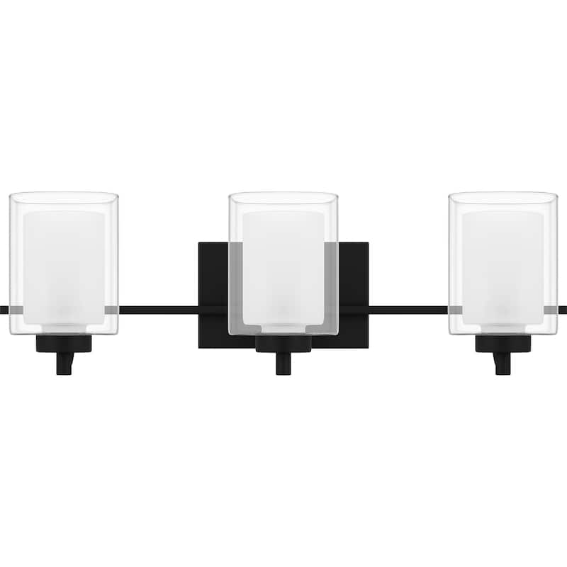 James Allan QZBF22712 Vermillion 3 Light 26" Wide Vanity Light with