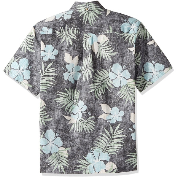 Kahala Mens Maui No Ka Oi Relaxed Fit Hawaiian Shirt