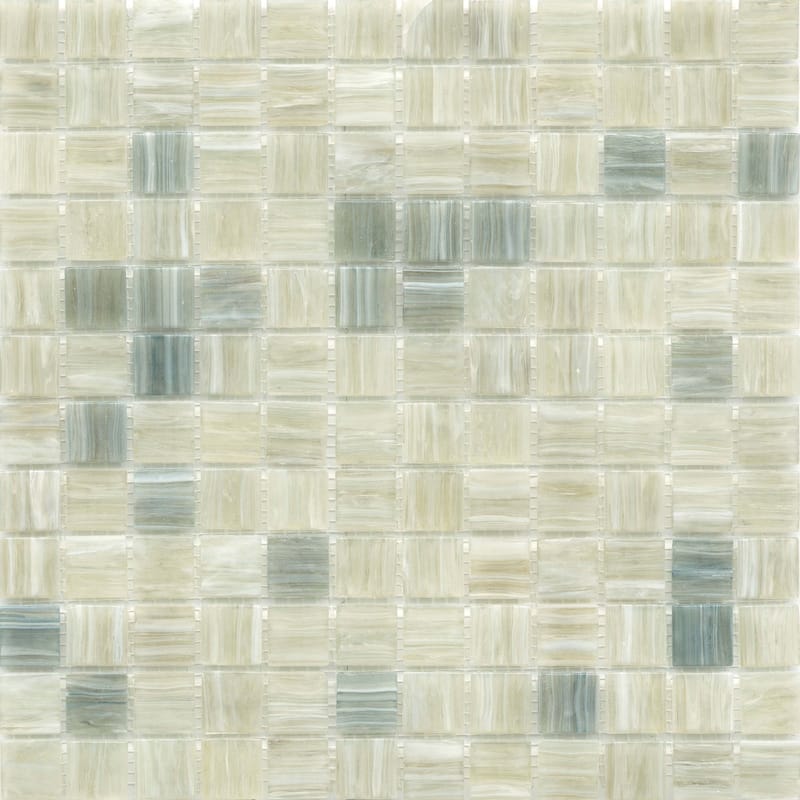 Emser Tile W87SWIR1212MO1P Swirl - 12" x 12" Square Wall Mosaic Tile -