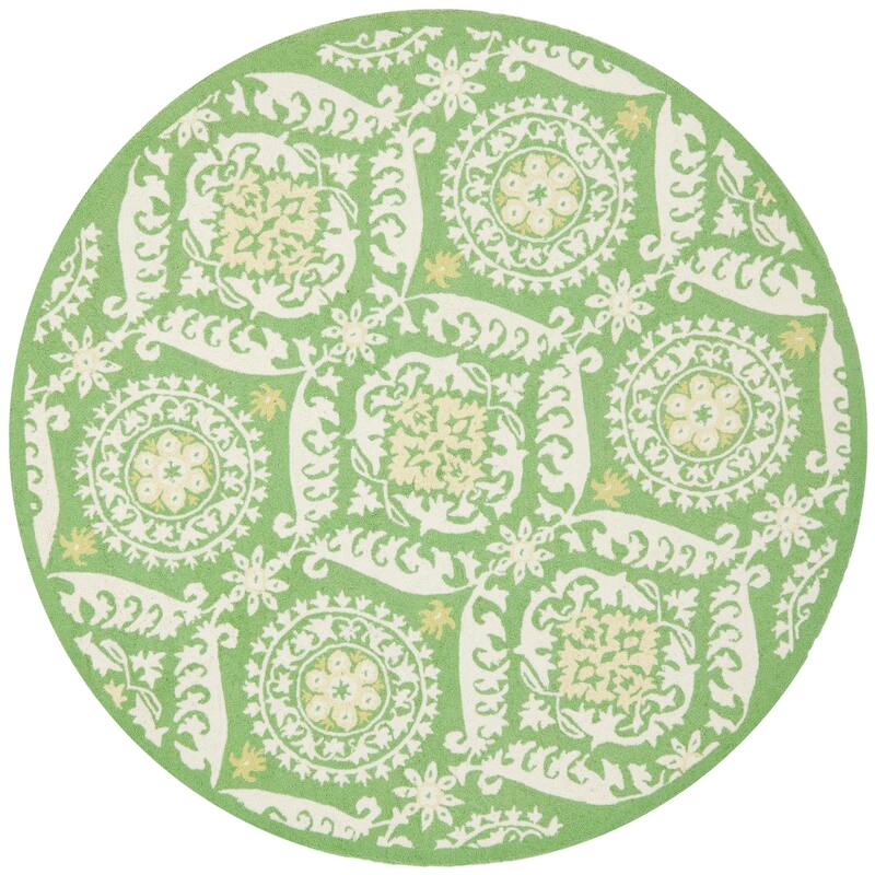 SAFAVIEH Handmade Chelsea Nazeli French Country Wool Rug