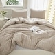 preview thumbnail 2 of 33, 3 Pieces Lightweight Summer Seersucker Bedding Comforters Sets