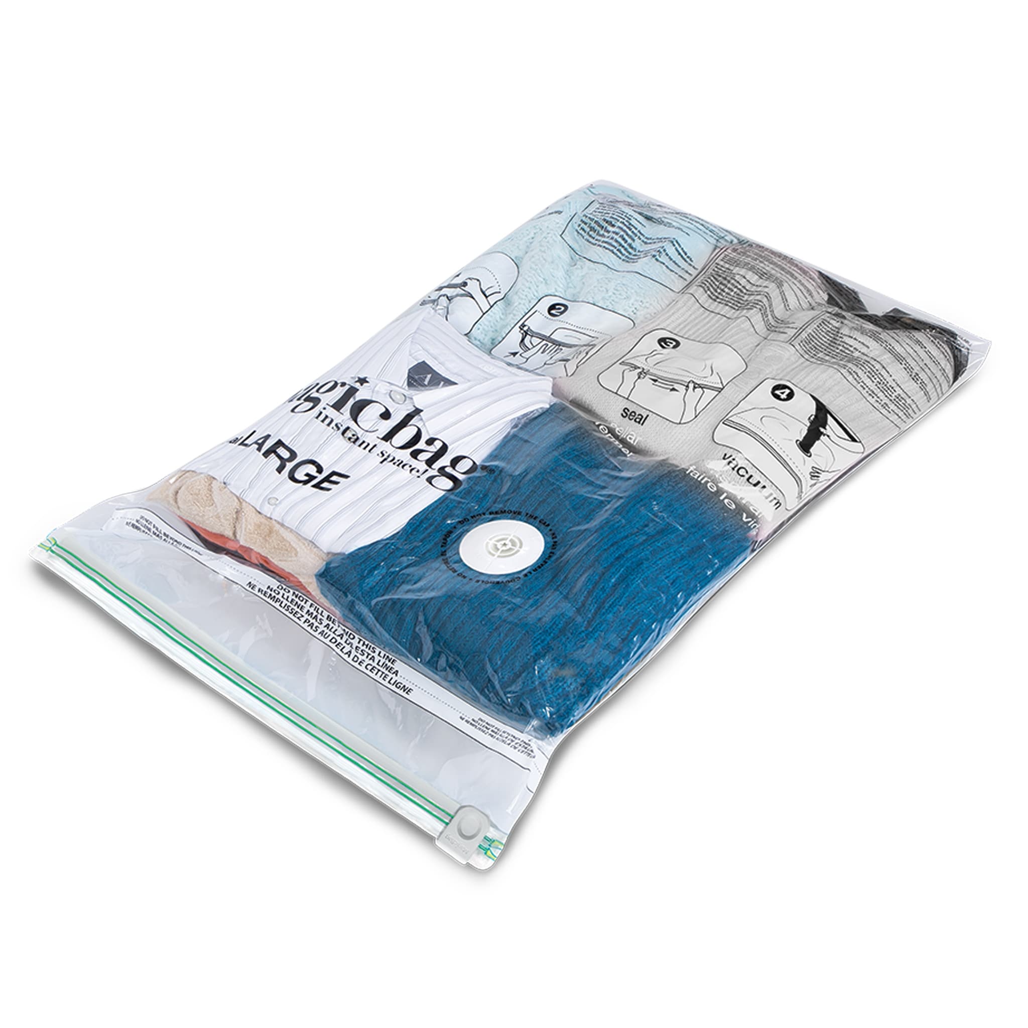MagicBag by Smart Design Instant Space Saver Storage Flat Large
