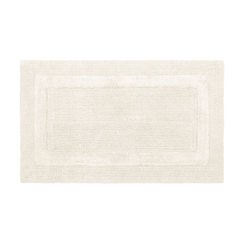 French Connection Stonewash Cotton Bath Rug