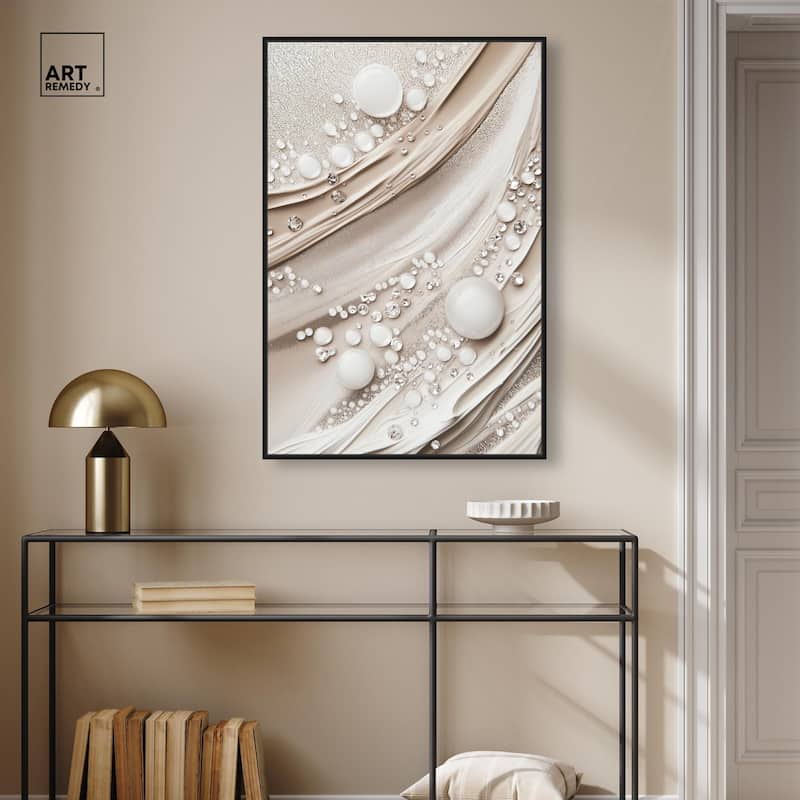 Viscous Veils IV Canvas by Art Remedy