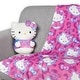 preview thumbnail 3 of 4, Sanrio Hello Kitty Hugger Pillow and Silk Touch Throw Blanket Set