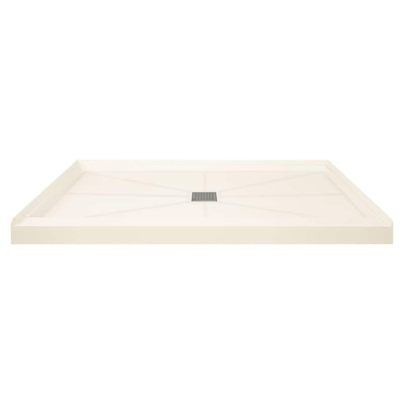 Transolid FL6034C FL-Series 60" x 34" Rectangular Shower Base with