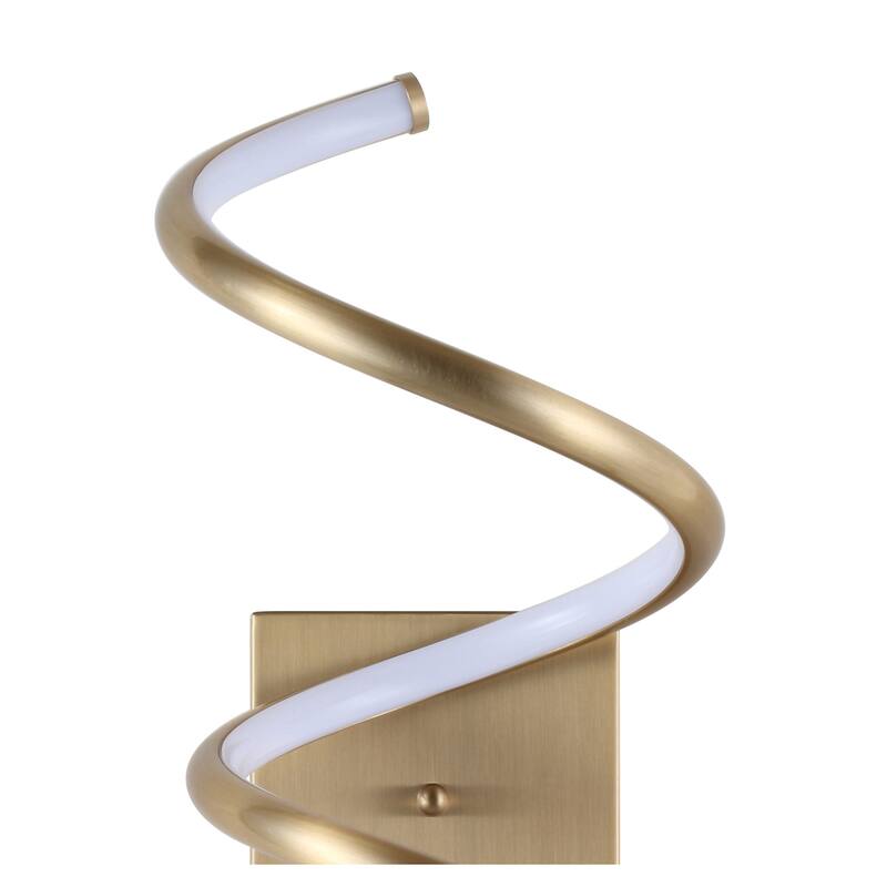 Draper Modern Metal Integrated LED Vanity Light Sconce, by JONATHAN Y