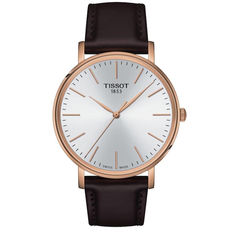 Tissot Men's Everytime Silver Dial Watch - T1434103601100 - One Size
