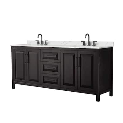 Wyndham Collection WCV252580D-QTZ-US3MXX Daria 80" Free Standing