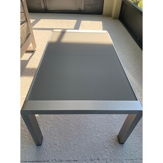 Cape Coral Outdoor Aluminum Coffee Table by Christopher Knight Home