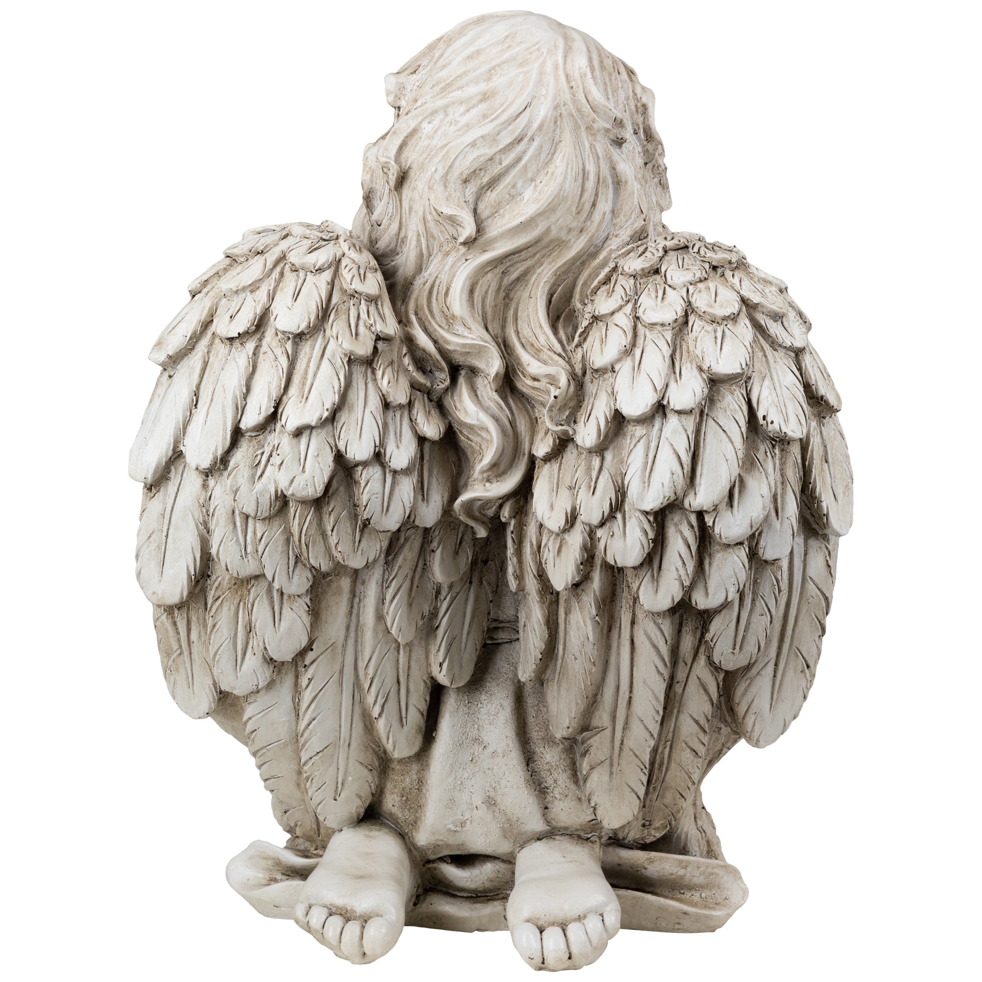 Northlight Kneeling Praying Cherub Statue - 14 inch - Beige, Size: 13, image size:2000x2000