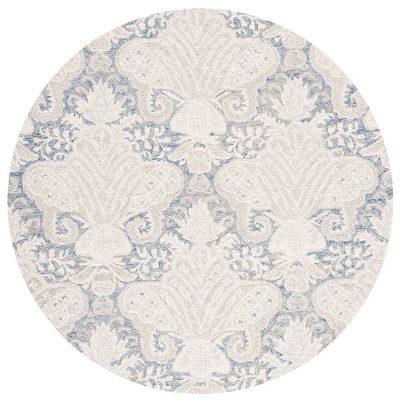 SAFAVIEH Handmade Micro-Loop Doinita Modern Wool Rug