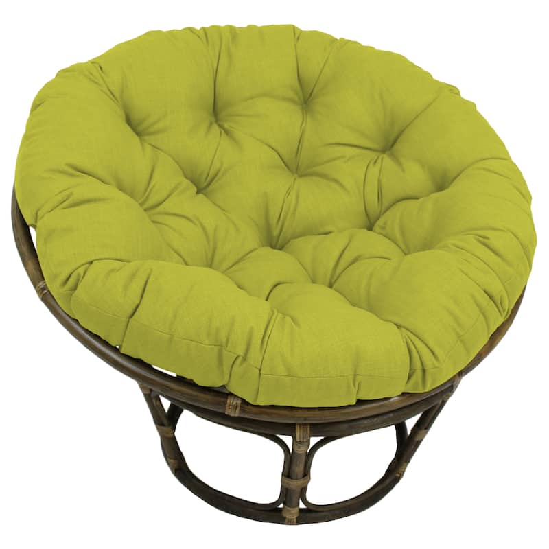 48-inch Indoor/Outdoor Papasan Cushion (Cushion Only) - Lime